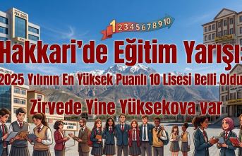 Hakkari’de eğitim yarışı, 2025 yılının en...