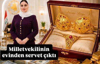 Milletvekilinin evinden servet çıktı