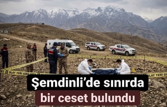 Şemdinli sınırında  bir ceset  bulundu