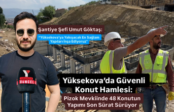 Yüksekova’da Güvenli Konut Hamlesi: Pizok Mevkiinde...
