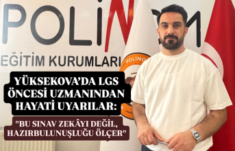Yüksekova’da lgs öncesi uzmanından hayati uyarılar:...