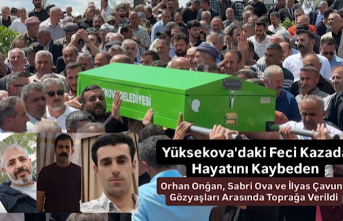 Yüksekova’daki feci kazada hayatını kaybedenler toprağa verildi