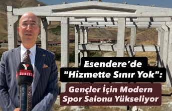 Esendere’de "Hizmette Sınır Yok": Gençler İçin Modern Spor Salonu Yükseliyor