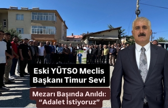 Eski YÜTSO Meclis Başkanı Timur Sevi Mezarı Başında Anıldı: “Adalet İstiyoruz”