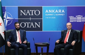NATO Zirvesi: Cumhurbaşkanı Erdoğan, Ahmed Şara...