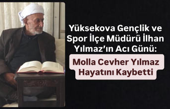 Yüksekova Gençlik ve Spor İlçe Müdürü İlhan...
