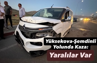 Yüksekova-Şemdinli Yolunda Kaza