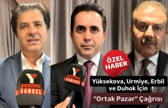 Yüksekova, Urmiye, Erbil ve Duhok İçin "Ortak...
