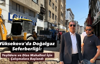 Yüksekova’da Doğalgaz Seferberliği: Yeşildere ve Dize Mahallesi İçin Çalışmalara Başlandı