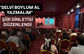 Yüksekova’da "Selvi Boylum Al Yazmalım" şiir dinletisi düzenlendi
