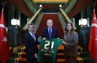 Amedspor Başkanı Eren, Cumhurbaşkanı Erdoğan...