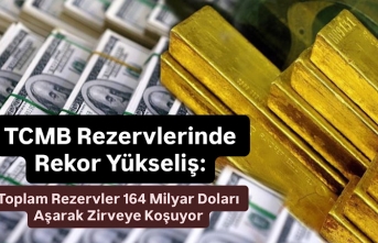 TCMB Rezervlerinde Rekor Yükseliş: Toplam Rezervler...