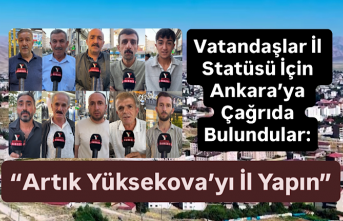 Vatandaşlar İl Statüsü İçin Ankara’ya Çağrıda...