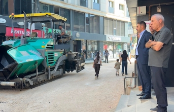 Yüksekova’da     Cengiz Topel ile Kültür Sanat Sokağı Arasındaki Yol Yenilendi