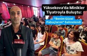 Yüksekova’da Minikler Tiyatroyla Buluştu: “Benim Güzel Pabuçlarım” Sahnelendi