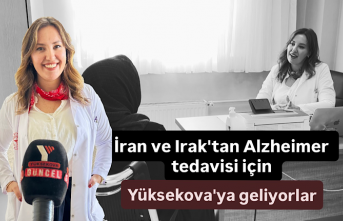 İran ve Irak’tan Yüksekova’ya Şifa Arayışı: Uzmandan Alzheimer Uyarısı