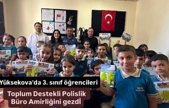 Yüksekova'da 3. sınıf öğrencileri Toplum...