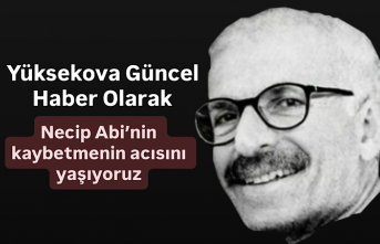 Yüksekova Güncel Haber Olarak Necip Abi’nin Kaybetmenin...