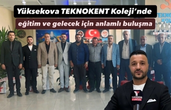 Yüksekova Özel TEKNOKENT Koleji’nde eğitim ve gelecek için anlamlı buluşma