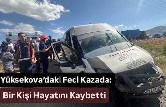 Yüksekova’da Minibüs Kazasında Yaralanan 20 yaşındaki...