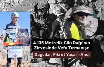 4.135 Metrelik Cilo Dağı’nın Zirvesinde Vefa...