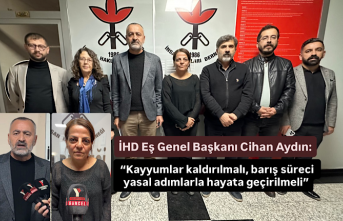 İHD Eş Genel Başkanı Cihan Aydın: “Kayyumlar...