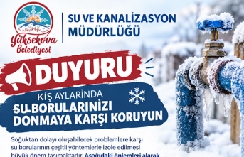 Yüksekova Belediyesi # Su ve kanalizasyon müdürlüğünden...