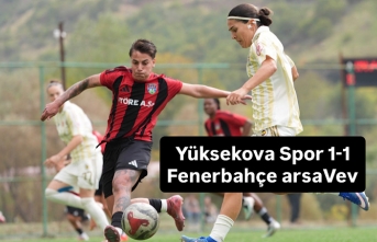 Yüksekova Spor 1-1 Fenerbahçe arsaVev