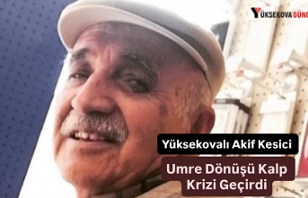 Yüksekovalı Akif Kesici Umre Dönüşü Kalp Krizi...
