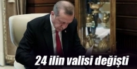 24 ilin valisi değişti