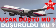 295 yolcusu olan Malezya uçağı düştü!