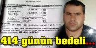 414 Gün Hapis Cezasının Bedeli 33.84 Lira