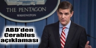 ABD’den Cerablus açıklaması