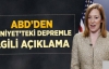 ABD'den Emniyet'teki Depremle İlgili Açıklama