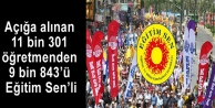 Açığa alınan 11 bin 301 öğretmenden 9 bin 843’ü...