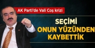  Adana'yı Vali Coş Yüzünden Kaybettik