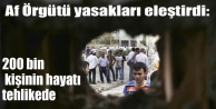 Af Örgütü yasakları eleştirdi: 200 bin kişinin...