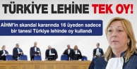 AİHM'de Türkiye lehine red oyu veren tek isim