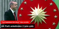 AK Parti Anketinden Başbakan Adayı Olarak 2 İsim...