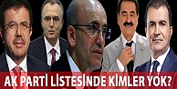 AK Parti milletvekili aday listesinde kimler yok?...