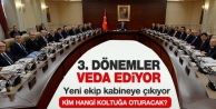 AK Parti'de 3. dönemler kabineye veda ediyor