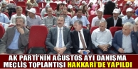 Ak Parti'nin Ağustos Ayı Danışma Meclis Toplantısı...
