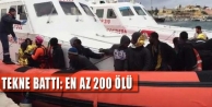 Akdeniz’de iki göçmen teknesi battı