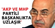 'AKP ve MHP partili başkanlıkta uzlaşır'