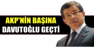 AKP'nin başına Davutoğlu geçti