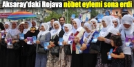 Aksaray'daki Rojava nöbet eylemi sona erdi