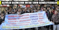 Aleviler seçimlerde ortak tavır sergileyecek