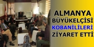 Almanya Büyükelçisi Kobanêlileri ziyaret etti