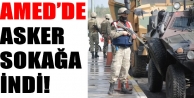 Amed'de asker kent merkezine indi