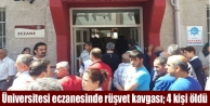 Ankara Üniversitesi eczanesinde rüşvet kavgası;...